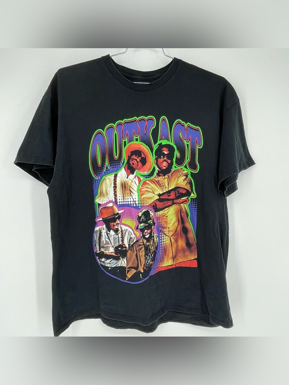 Vintage Style 90's OUTKAST T-Shirt MENS MEDIUM Hip Hop Rap